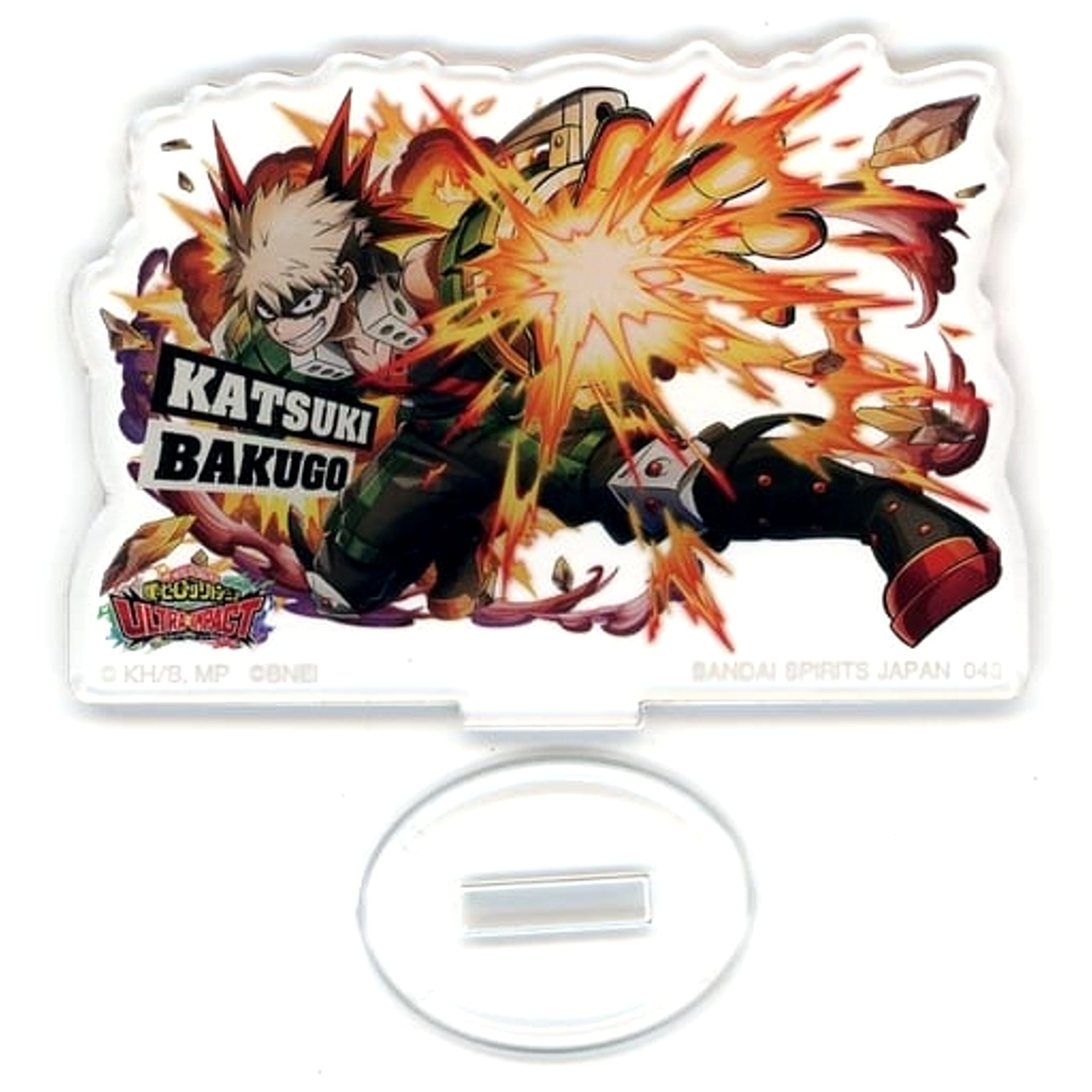 My Hero Academia Ultra Impact Katsuki Bakugo Hero Ichiban Kuji Acrylic Stand Prize H Acrylic Stands [USED]