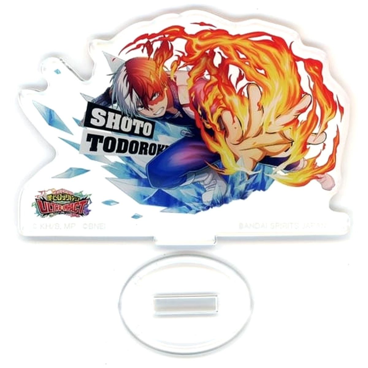 My Hero Academia Ultra Impact Shoto Todoroki Hero Ichiban Kuji Acrylic Stand Prize H Acrylic Stands [USED]