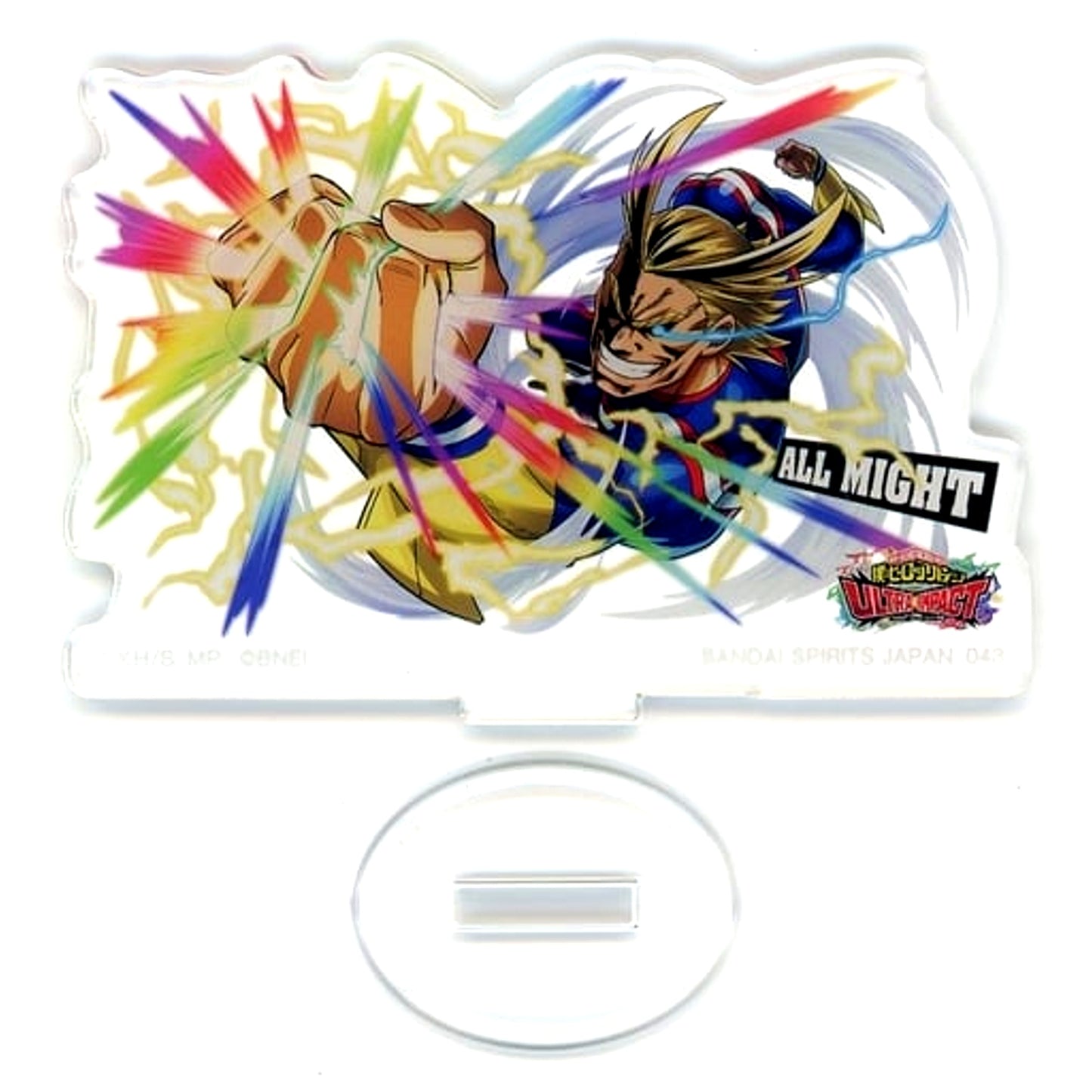 All Might Prize H My Hero Academia ULTRA IMPACT Ichiban Kuji Acrylic Stand [USED]
