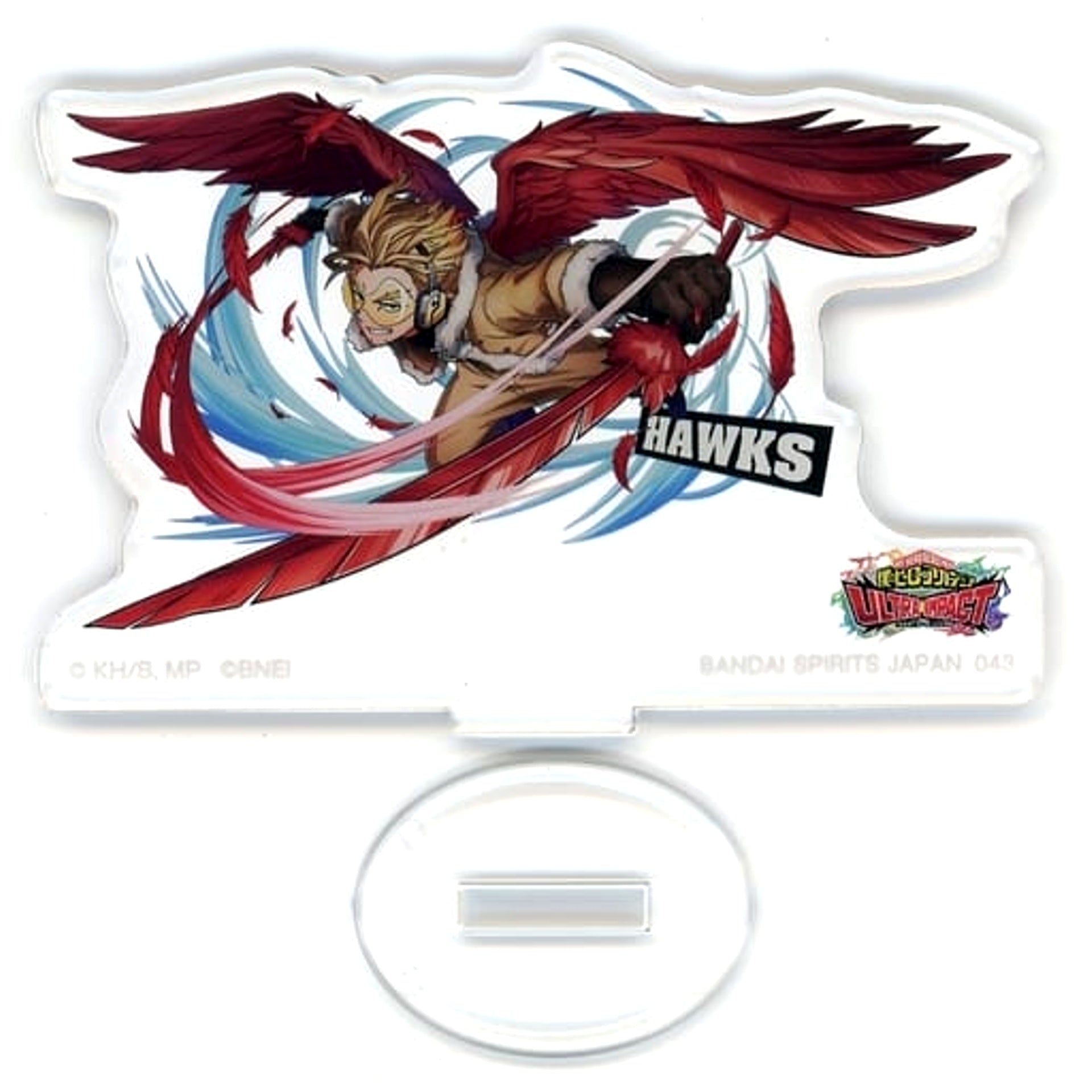 My Hero Academia Ultra Impact Hawks Ichiban Kuji Acrylic Stand Prize H [USED]