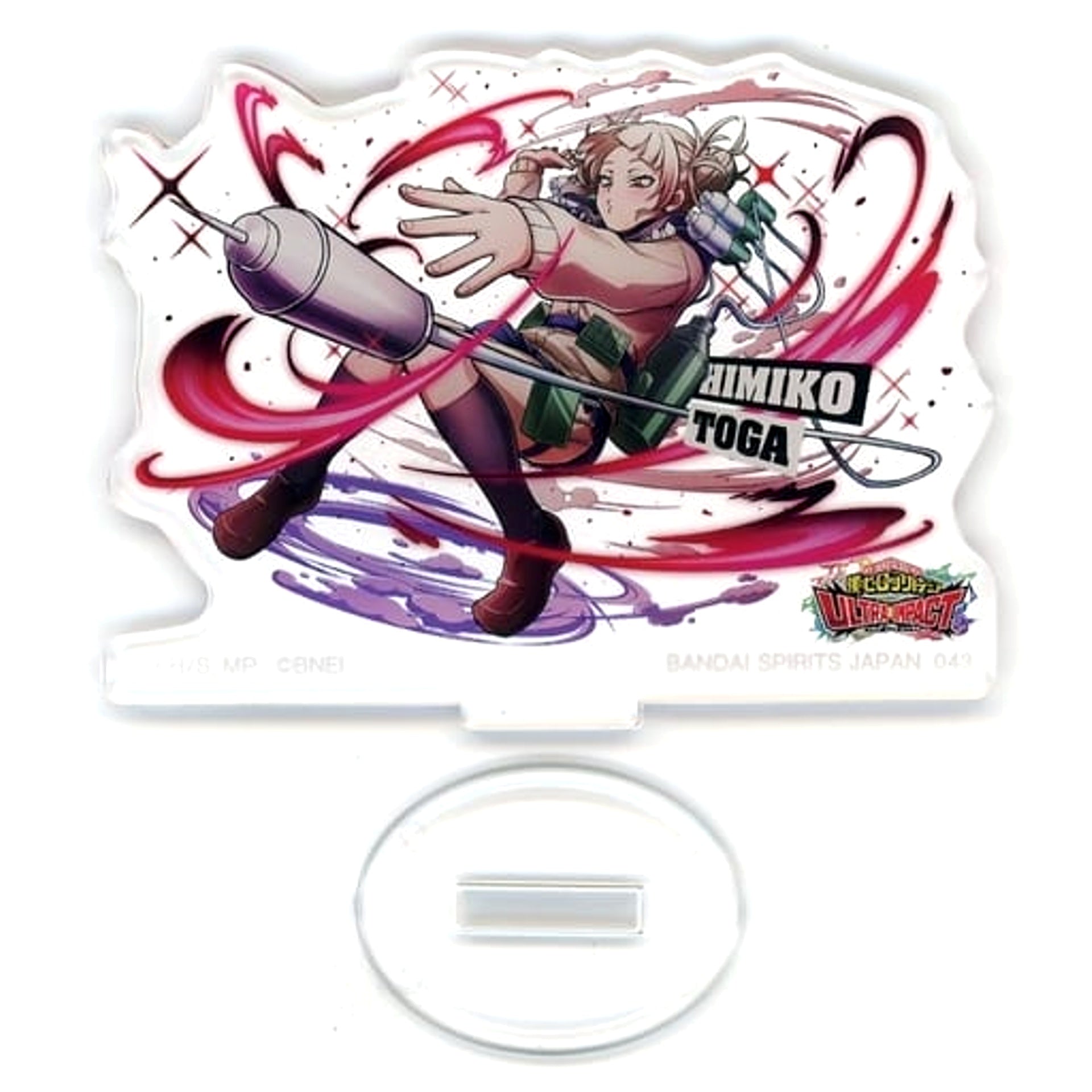 My Hero Academia Ultra Impact Toga Himiko Ichiban Kuji Acrylic Stand Prize H Acrylic Stands [USED]