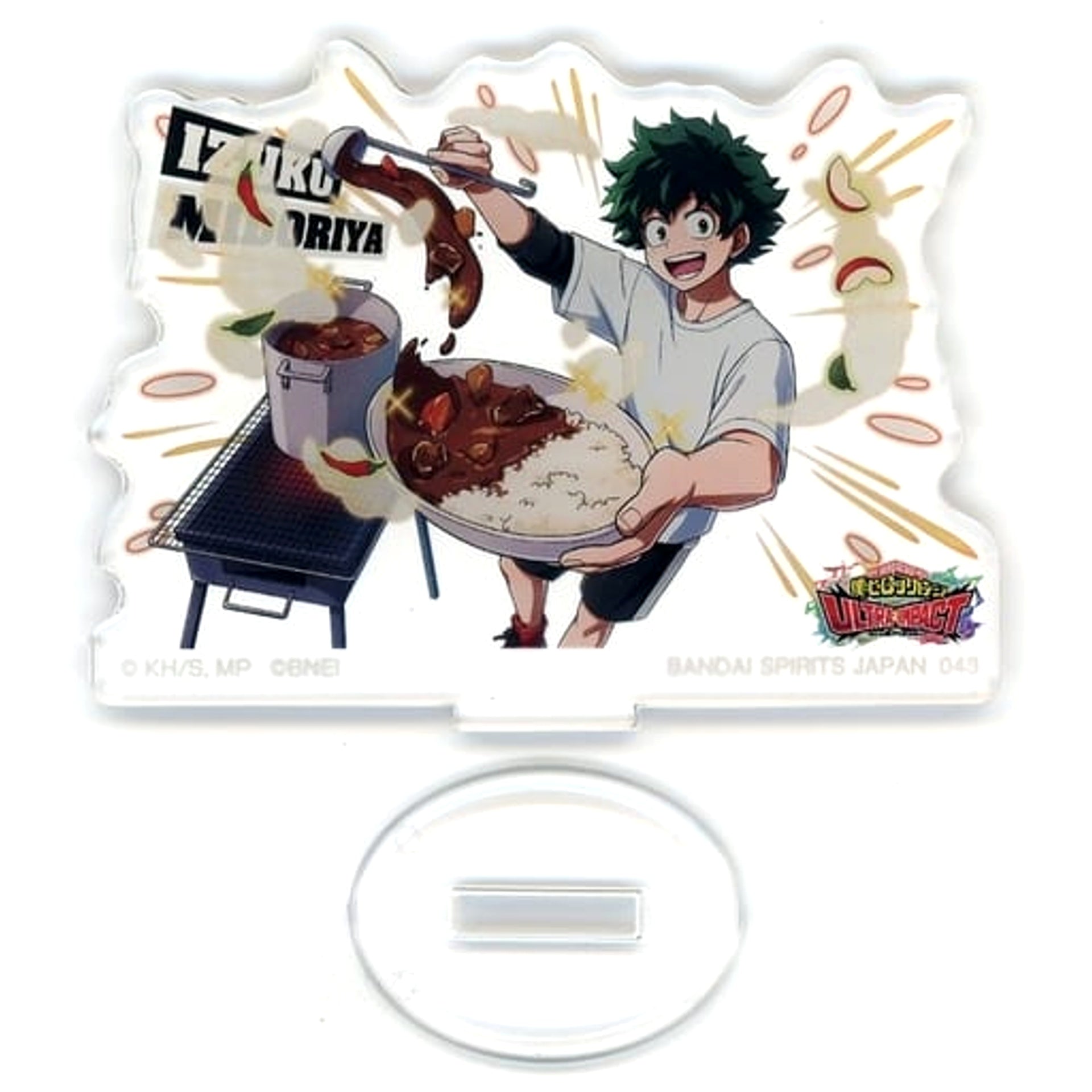 My Hero Academia Ultra Impact Izuku Midoriya Cooking Ichiban Kuji Acrylic Stand Prize H Acrylic Stands [USED]