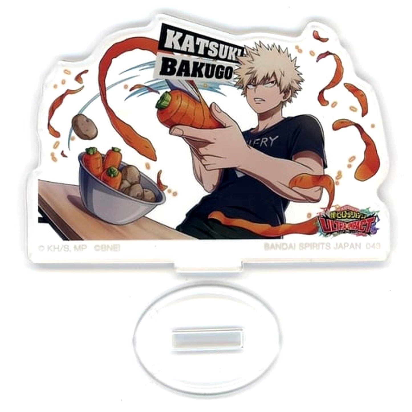 My Hero Academia Ultra Impact Katsuki Bakugo Cooking Ichiban Kuji Acrylic Stand Prize H Acrylic Stands [USED]