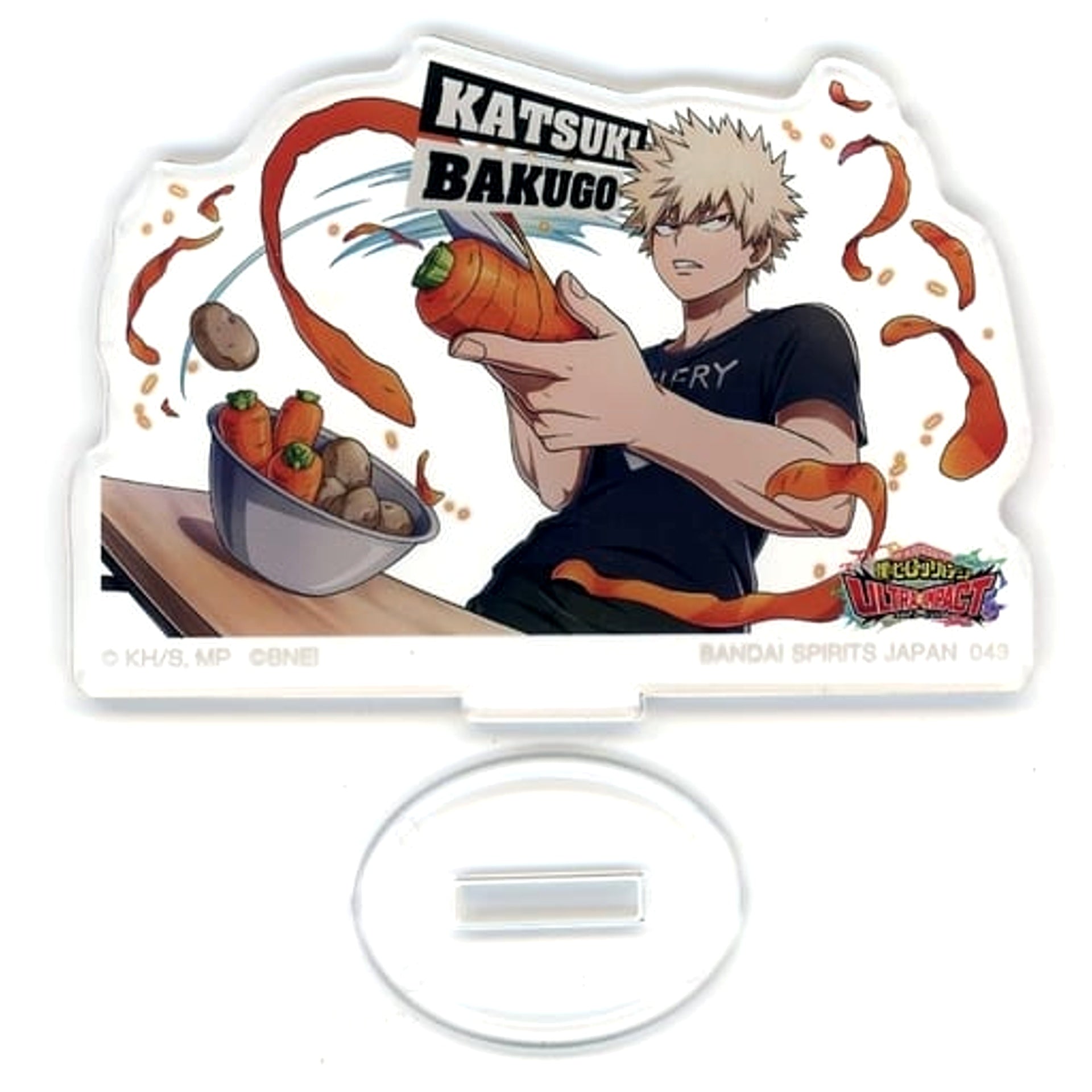My Hero Academia Ultra Impact Katsuki Bakugo Cooking Ichiban Kuji Acrylic Stand Prize H Acrylic Stands [USED]
