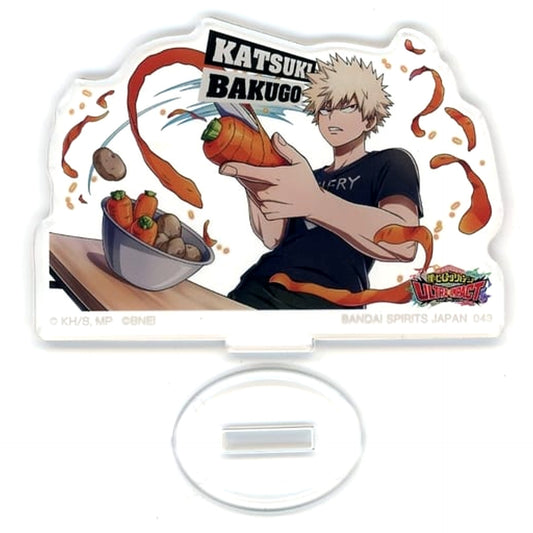 My Hero Academia Ultra Impact Katsuki Bakugo Cooking Ichiban Kuji Acrylic Stand Prize H Acrylic Stands [USED]