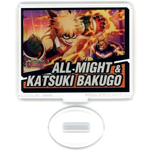 My Hero Academia Ichiban Kuji ULTRA IMPACT Prize H Katsuki Bakugo & All Might Acrylic Stand Acrylic Stands [USED]