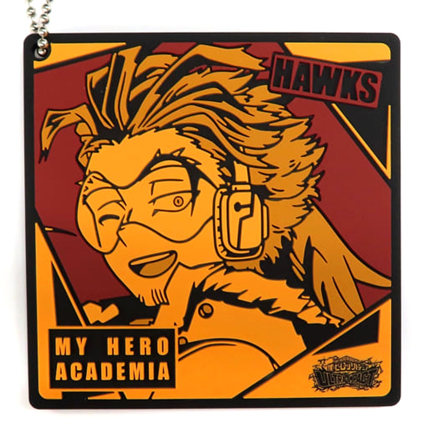 My Hero Academia Ultra Impact Hawks Ichiban Kuji Rubber Keychain Prize J Keychains [USED]