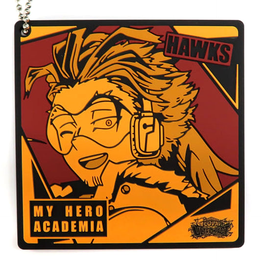 My Hero Academia Ultra Impact Hawks Ichiban Kuji Rubber Keychain Prize J Keychains [USED]