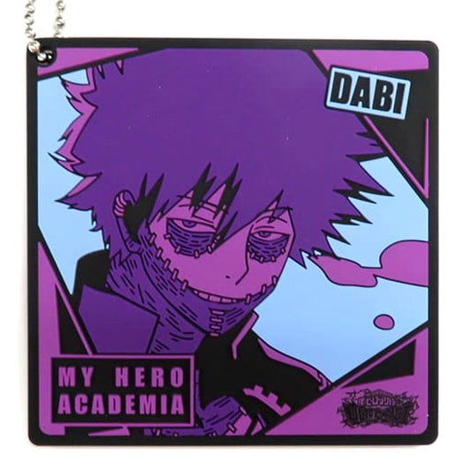 My Hero Academia Ultra Impact Dabi Ichiban Kuji Rubber Keychain Prize J Keychains [USED]