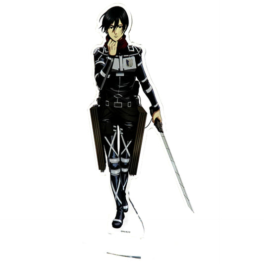 Mikasa Ackerman Attack on Titan Acrylic Stand MAPPA TSUTAYA The Final Season Key Animation Release POP UP SHOP Vol 1 [USED]