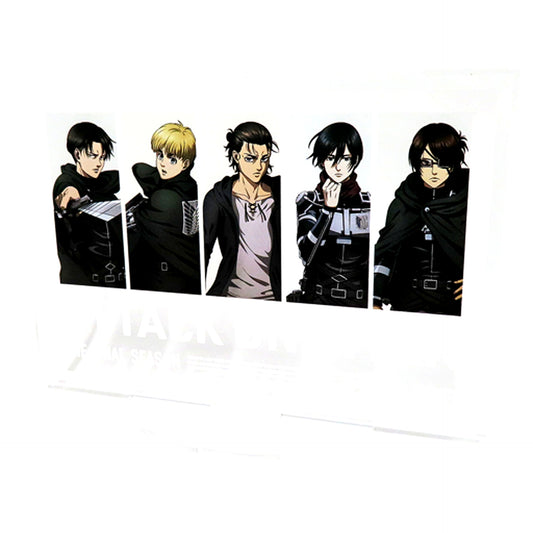 Group Acrylic Board MAPPA x TSUTAYA Attack on Titan The Final Season Art Book Release Commemoration POP UP SHOP Vol.1 [USED]