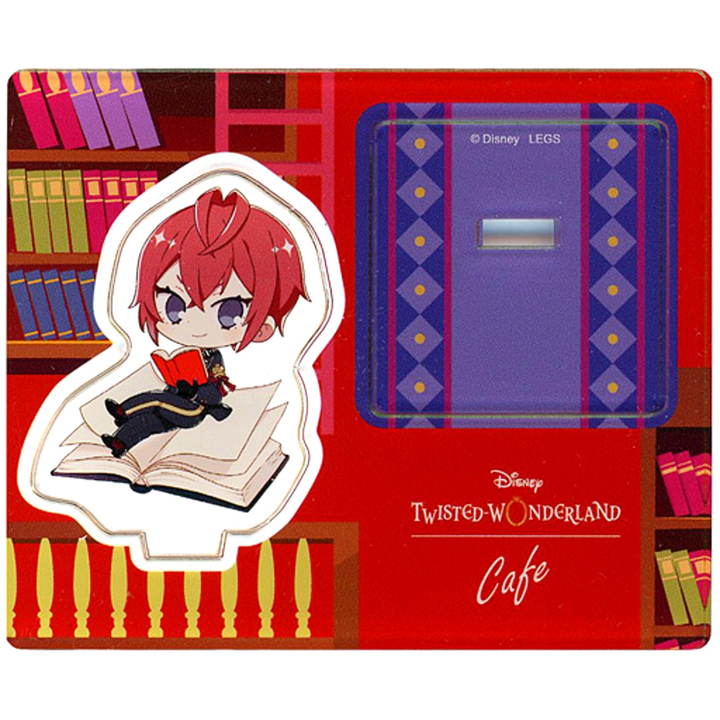 Riddle Rosehearts Disney Twisted Wonderland x OH MY CAFE Vol.2 Mini Acrylic Stand [USED]