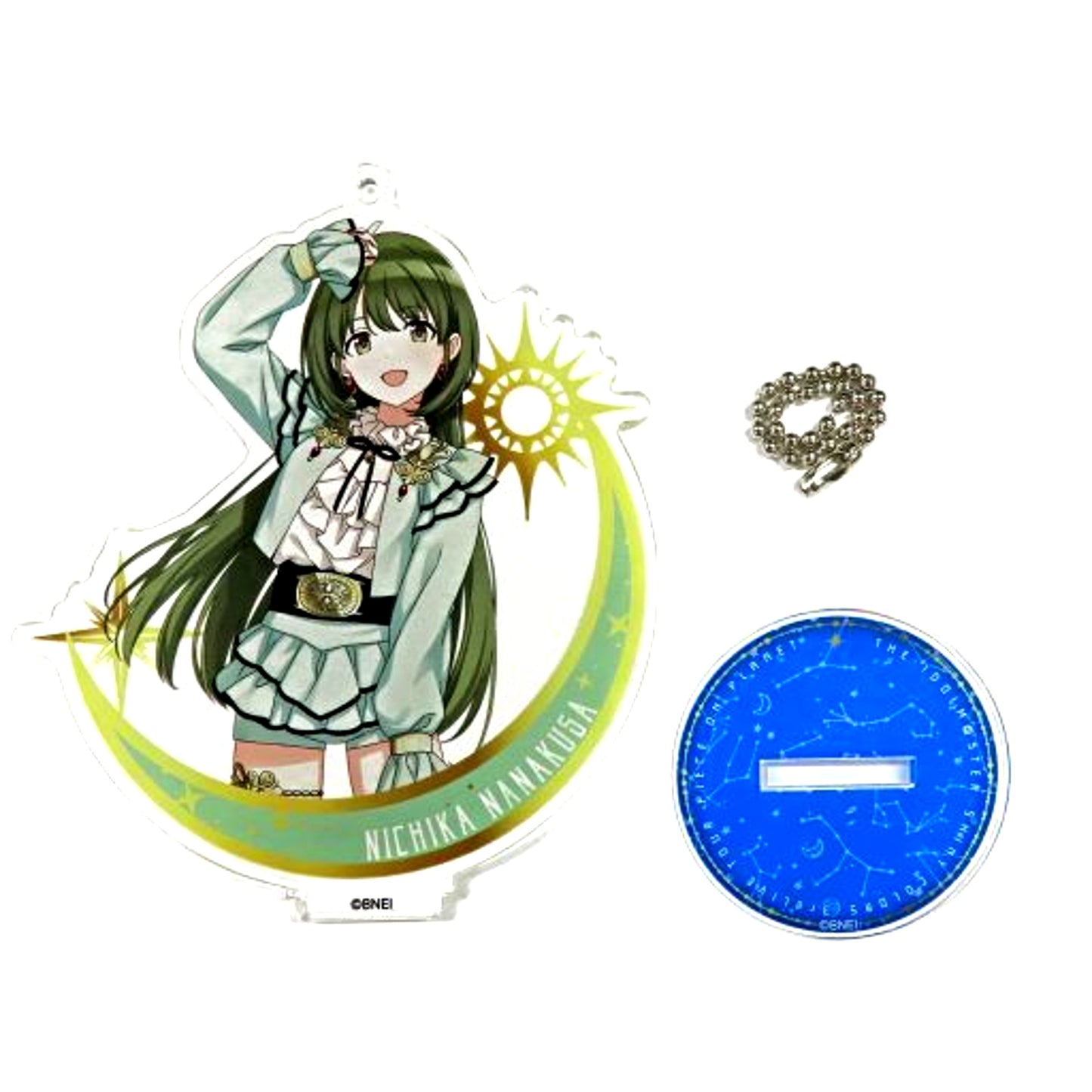 Nichika Nanakusa 3rdLive Ver. THE IDOLM@STER SHINY COLORS Official Acrylic Keychain 3rdLIVE TOUR PIECE ON PLANET [USED]