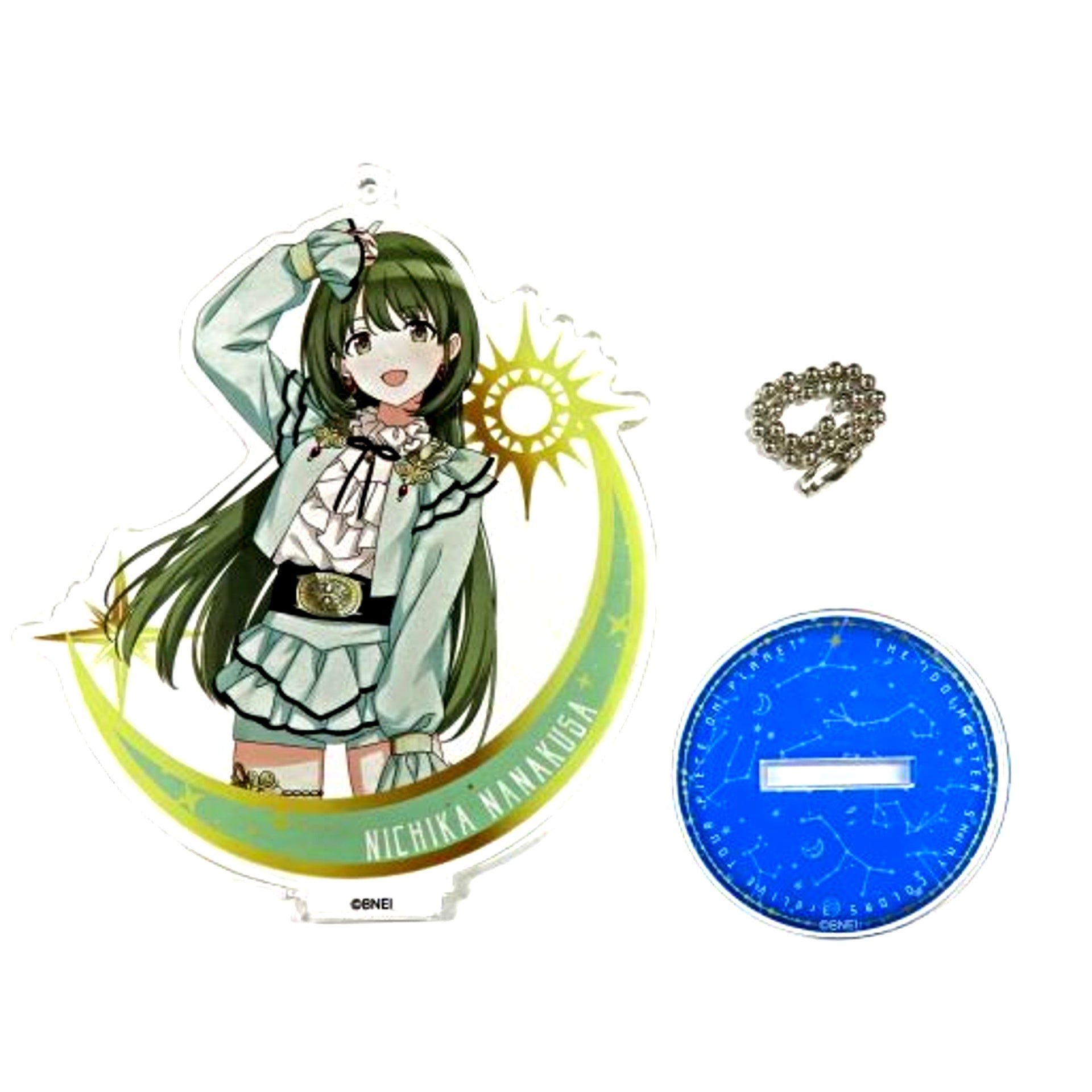 Nichika Nanakusa 3rdLive Ver. THE IDOLM@STER SHINY COLORS Official Acrylic Keychain 3rdLIVE TOUR PIECE ON PLANET [USED]