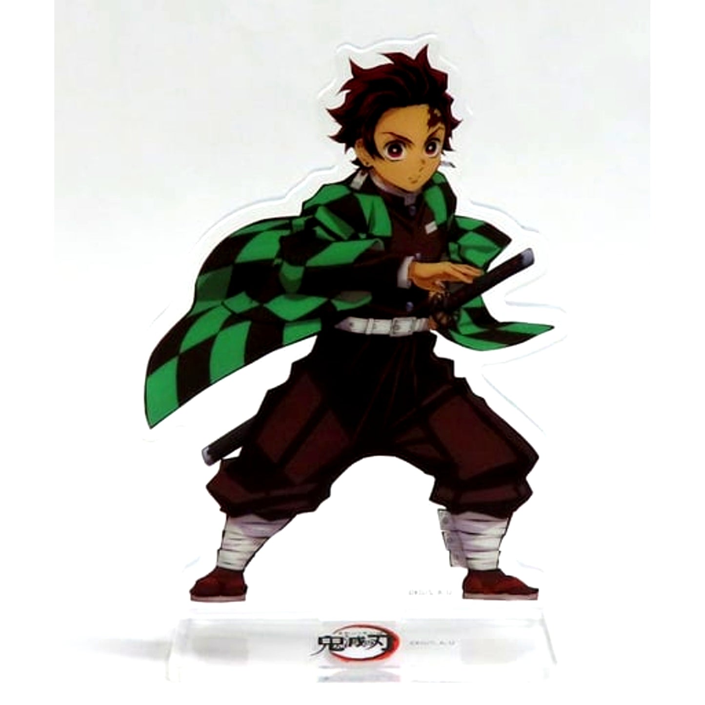 Tanjiro Kamado New Character Illustration Acrylic Stand TV Anime Demon Slayer: Kimetsu no Yaiba Mugen Train Arc x ufotable Cafe x Machi Asobi Cafe [USED]
