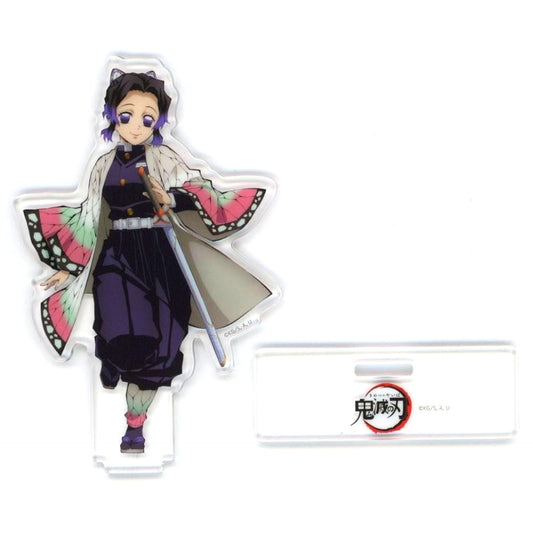 Shinobu Kocho New Character Illustration Acrylic Stand TV Anime Demon Slayer Mugen Train Arc x ufotable Cafe x Machi Asobi CAFE [USED]
