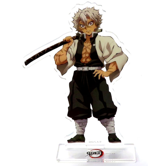 Sanemi Shinazugawa New Character Illustration Acrylic Stand TV Anime Demon Slayer Mugen Train Arc x ufotable Cafe x Machi Asobi CAFE [USED]
