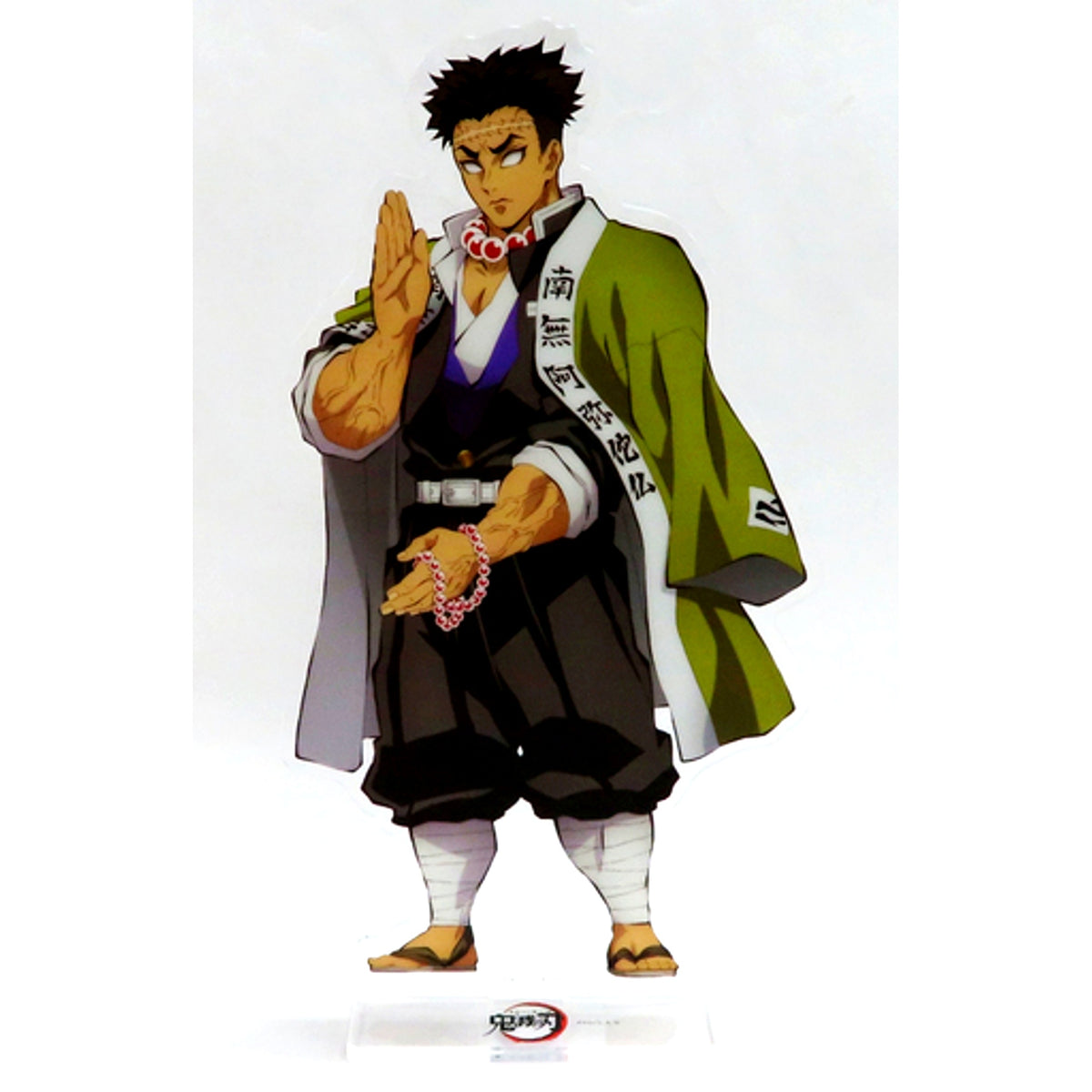 Gyomei Himejima New Character Illustration Acrylic Stand TV Anime Demon Slayer: Kimetsu no Yaiba Mugen Train Arc ufotable Cafe Machi Asobi CAFE [USED]