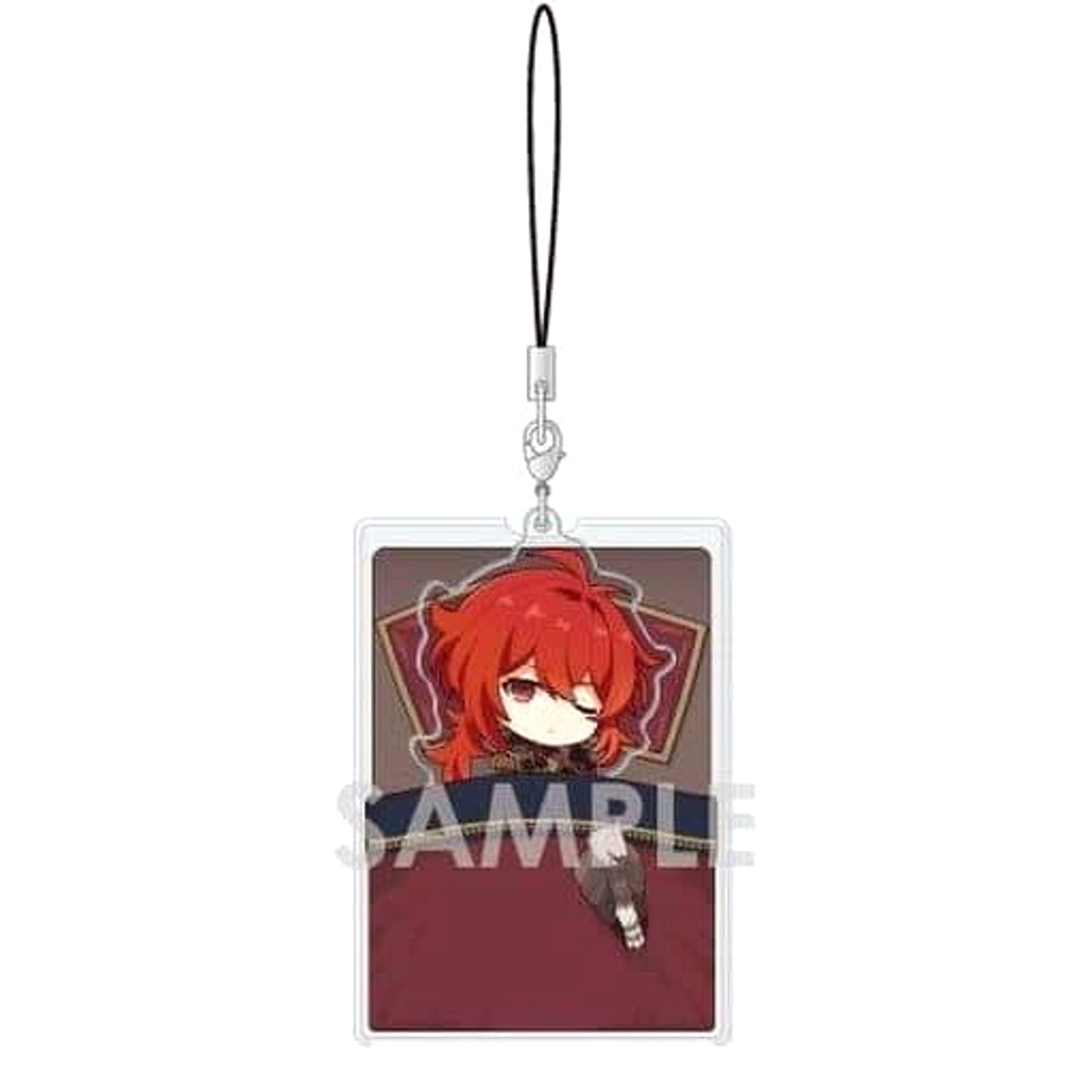 Genshin Diluc Good Night Acrylic Strap Acrylic Item [USED]