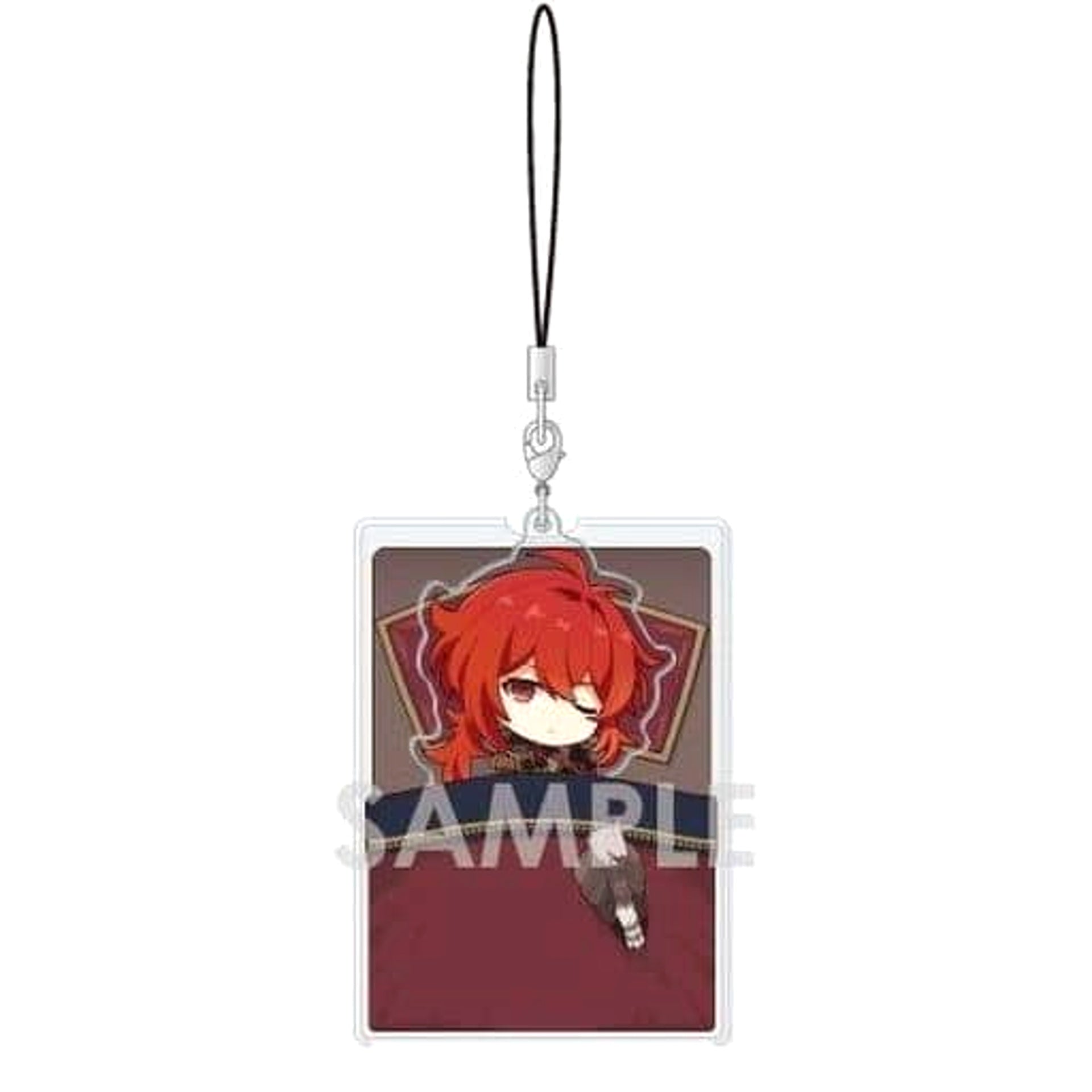 Genshin Diluc Good Night Acrylic Strap Acrylic Item [USED]