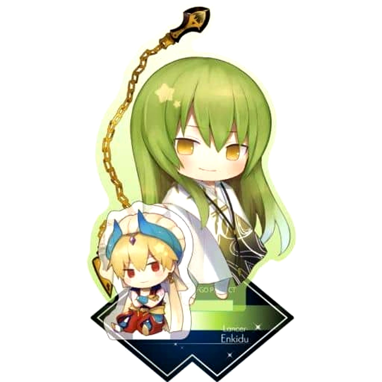 Fate/Grand Order Lancer Enkidu CharaToria Acrylic Stand [USED]