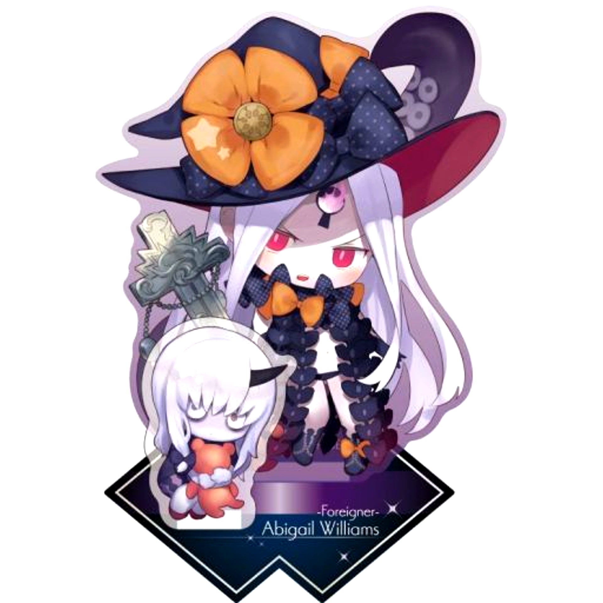 Foreigner / Abigail Williams Charatoria Acrylic Stand Fate/Grand Order [USED]