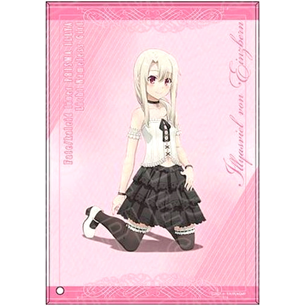 Illyasviel von Einzbern Gothic Ver. Fate/kaleid liner Prisma Illya Licht Nameless Girl Movie Mini Acrylic Art [USED]
