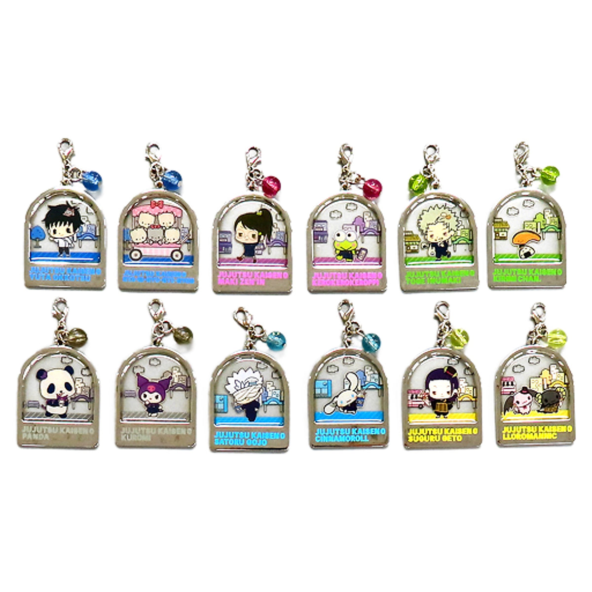 Yuta Okkotsu, etc. Jujutsu Kaisen 0 X Sanrio Characters Charm Collection All 12 Types Set Charm [USED]