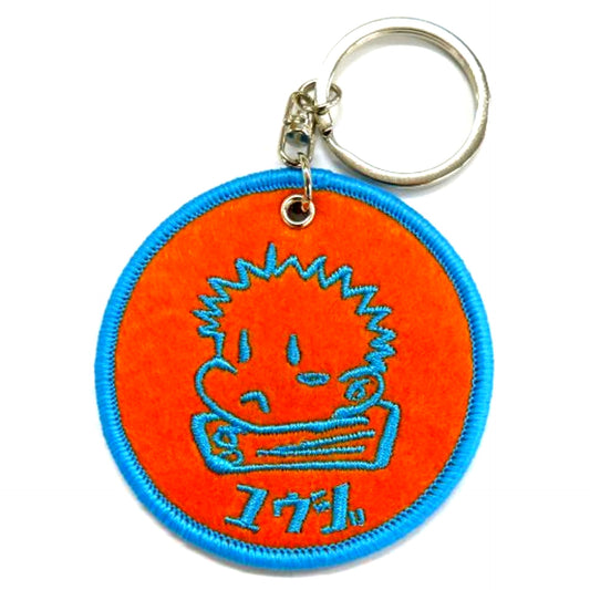 Yuji Itadori Jujutsu Kaisen Wappen Patch Keychain [USED]
