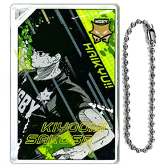 Kiyoomi Sakusa Haikyu!! Oikawa Zenin Taosu Domino Style Acrylic Keychain Collection [USED]