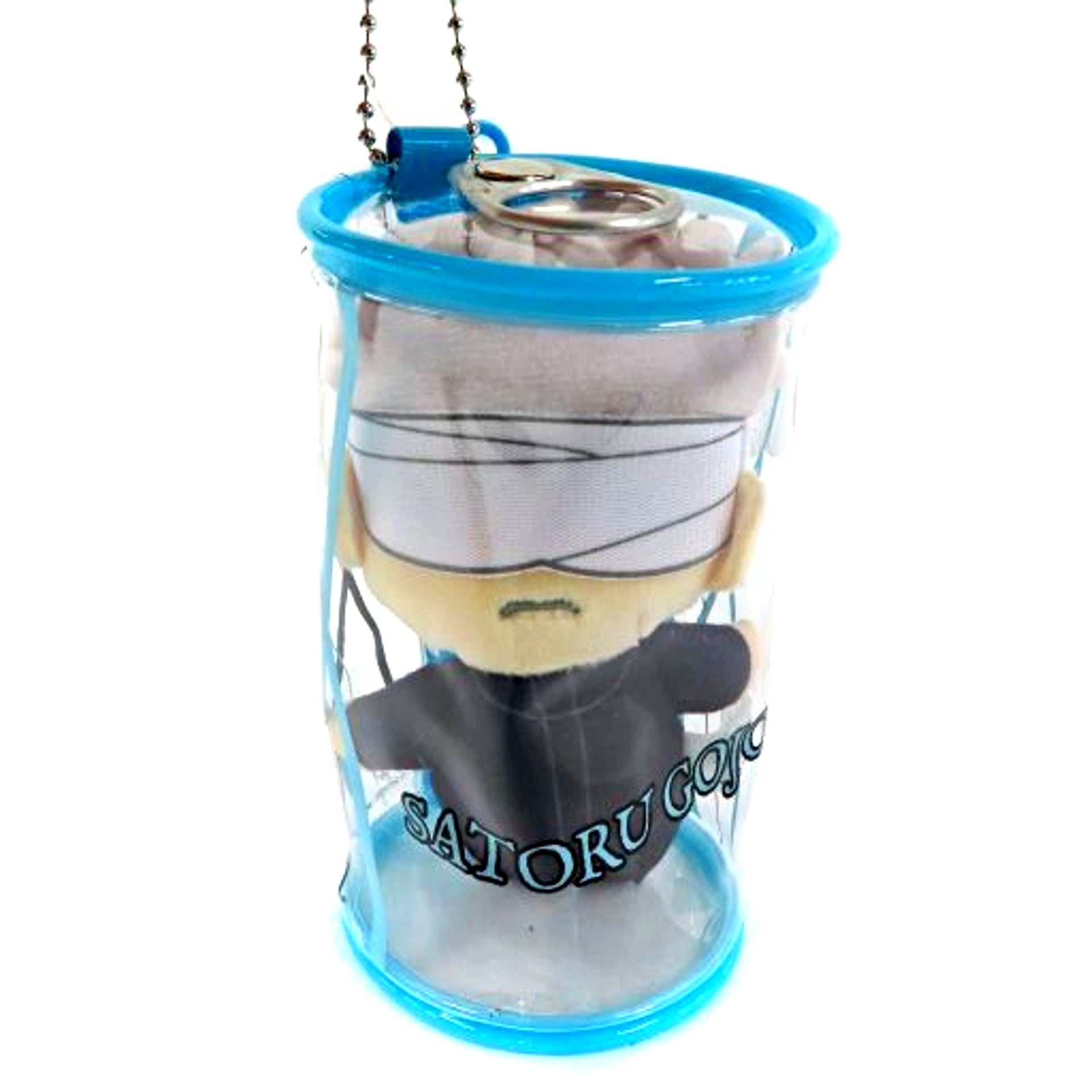 Satoru Gojo Jujutsu Kaisen 0 The Movie Nuikan Plush Keychain [USED]