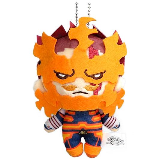 My Hero Academia: World Heroes' Mission Endeavor Nitotan Plush Toy with Ball Chain TOHO animation STORE Limited Keychains [USED]