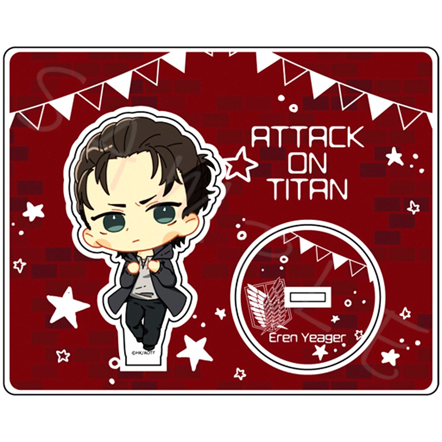 Eren Yeager Attack on Titan The Final Season Part 4 PF Brick Acrylic Stand [USED]