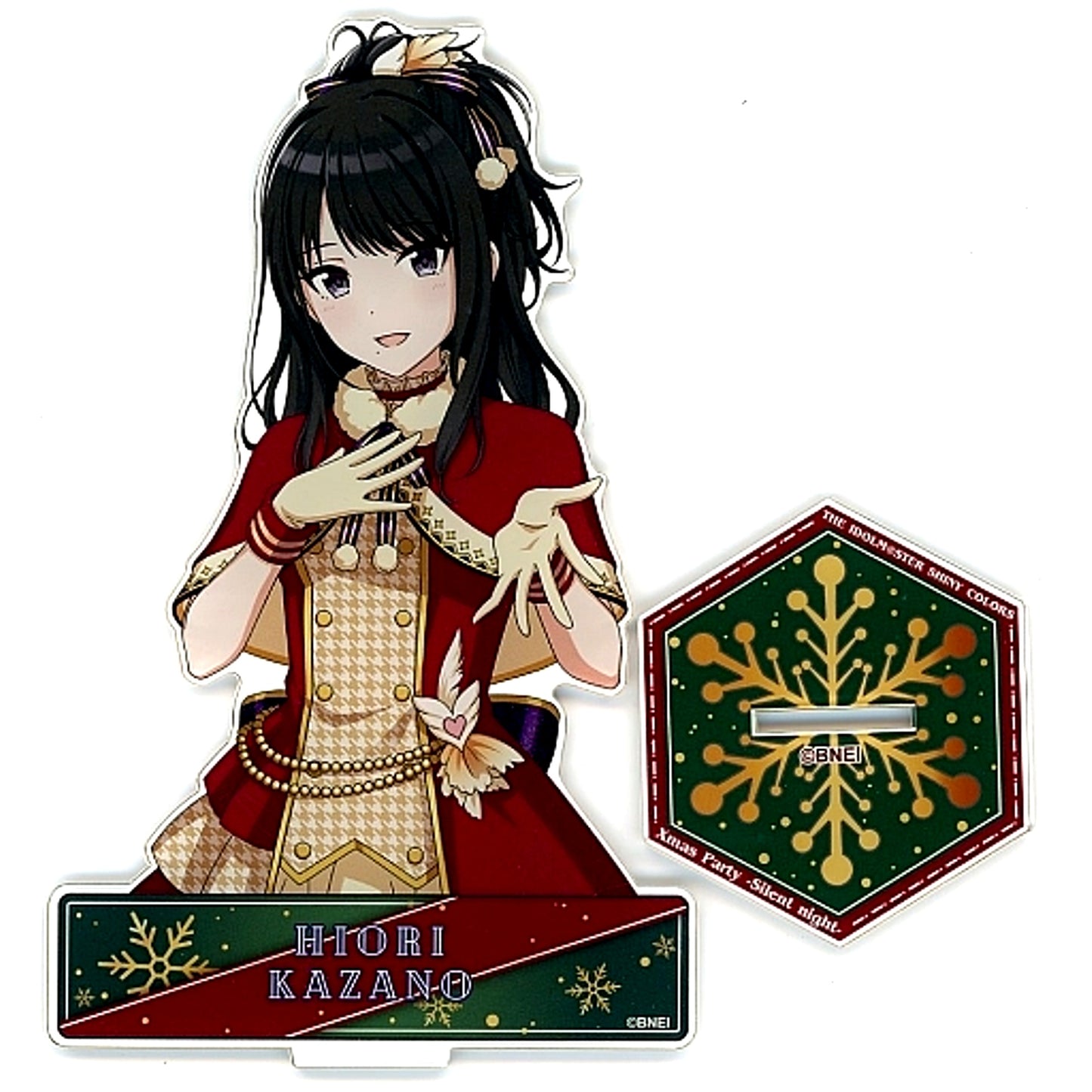 Hiori Kazano THE IDOLM@STER SHINY COLORS Official Acrylic Stand Xmas Party Silent night Ver. [USED]