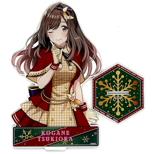 Kogane Tsukioka THE IDOLM@STER SHINY COLORS Official Acrylic Stand Silent night Ver. Xmas Party [USED]