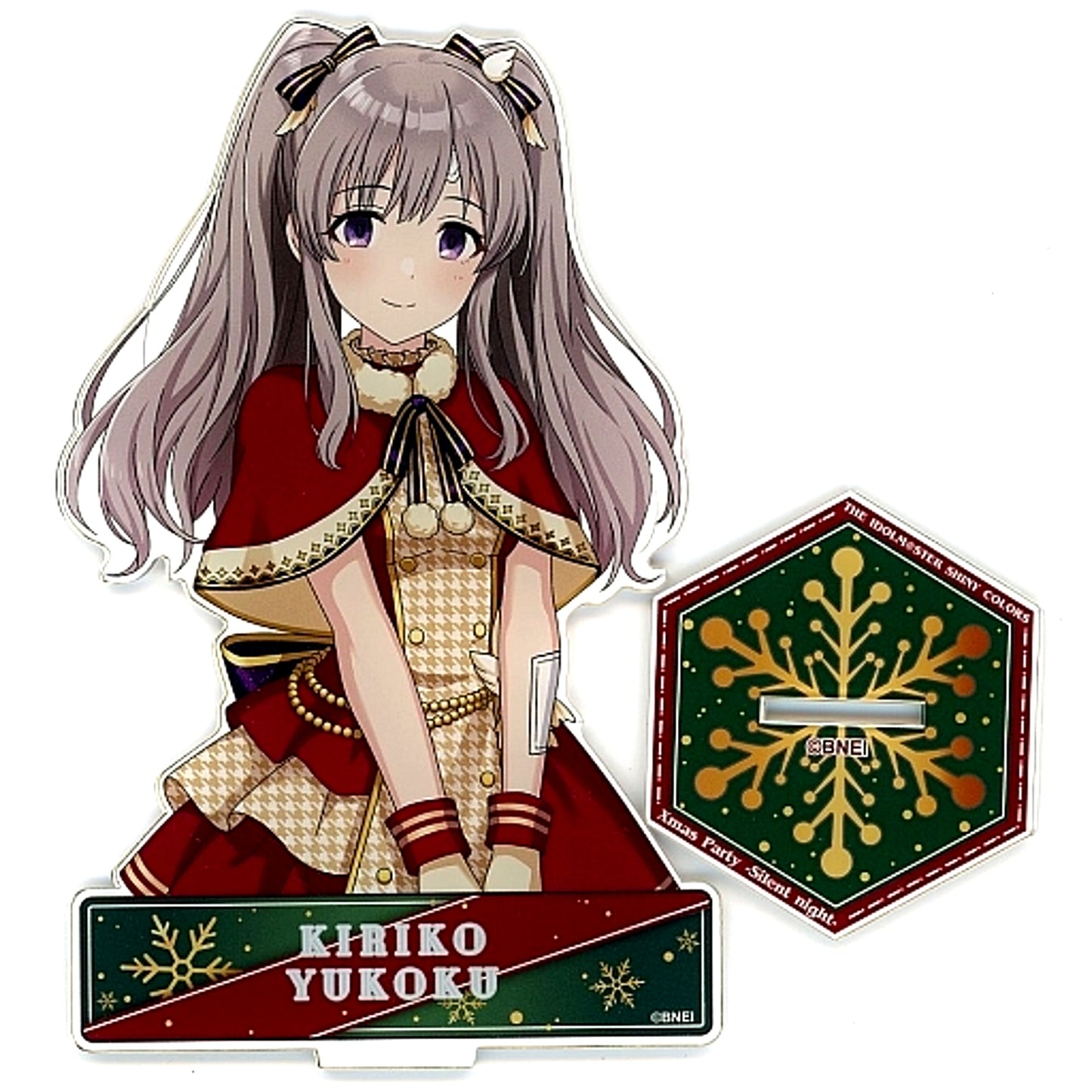 Kiriko Yuikoku THE IDOLM@STER SHINY COLORS Official Acrylic Stand Silent night Ver. Xmas Party [USED]
