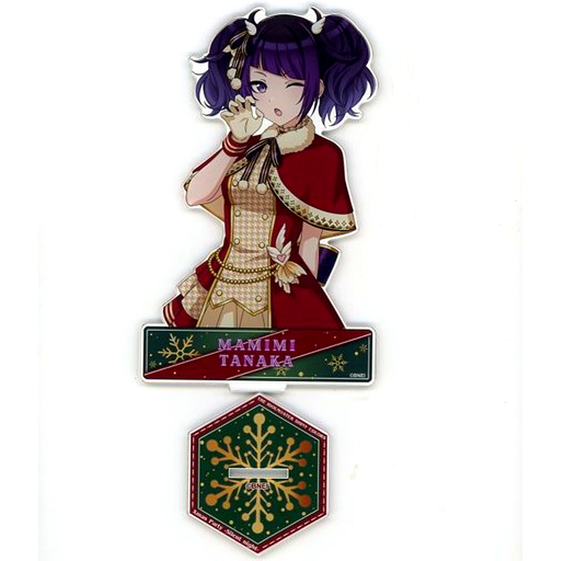 Mamimi Tanaka THE IDOLM@STER SHINY COLORS Official Acrylic Stand Silent night Ver. Xmas Party [USED]