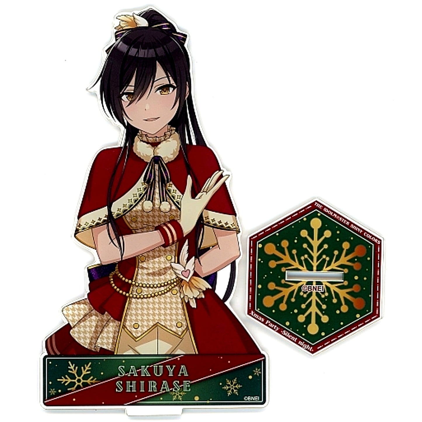 Sakuya Shirase THE IDOLM@STER SHINY COLORS Official Acrylic Stand Xmas Party Silent night Ver. [USED]