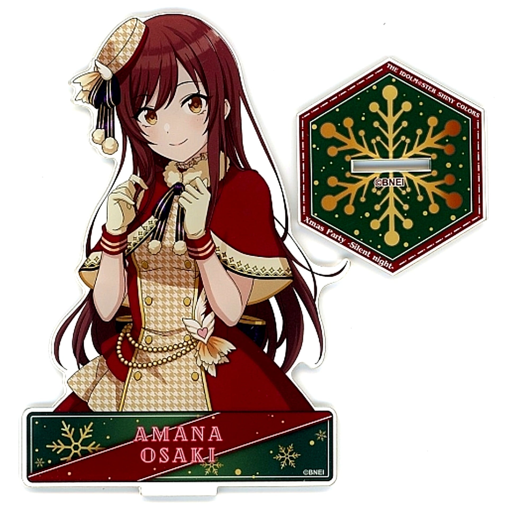 Amana Osaki THE IDOLM@STER SHINY COLORS Official Acrylic Stand Xmas Party Silent night Ver. [USED]