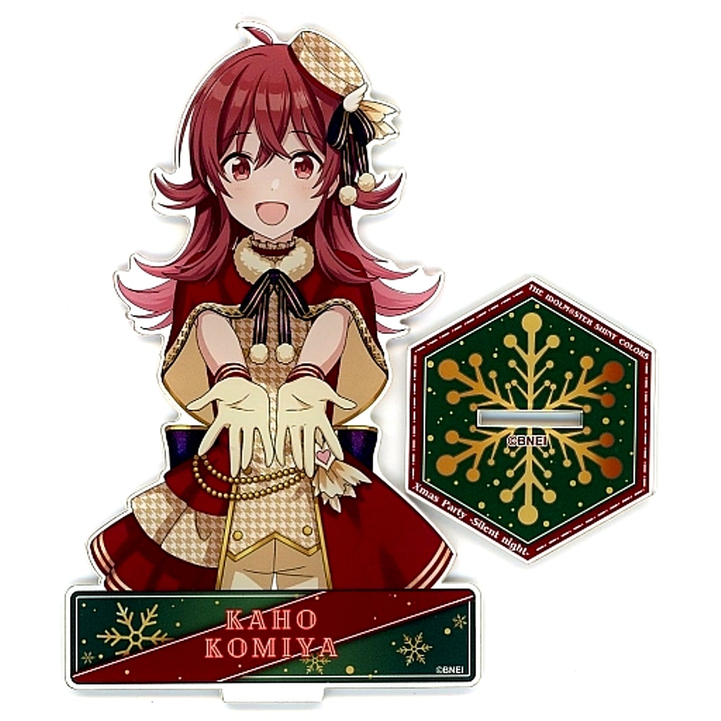 Kaho Komiya THE IDOLM@STER SHINY COLORS Official Acrylic Stand Xmas Party Silent night Ver. [USED]