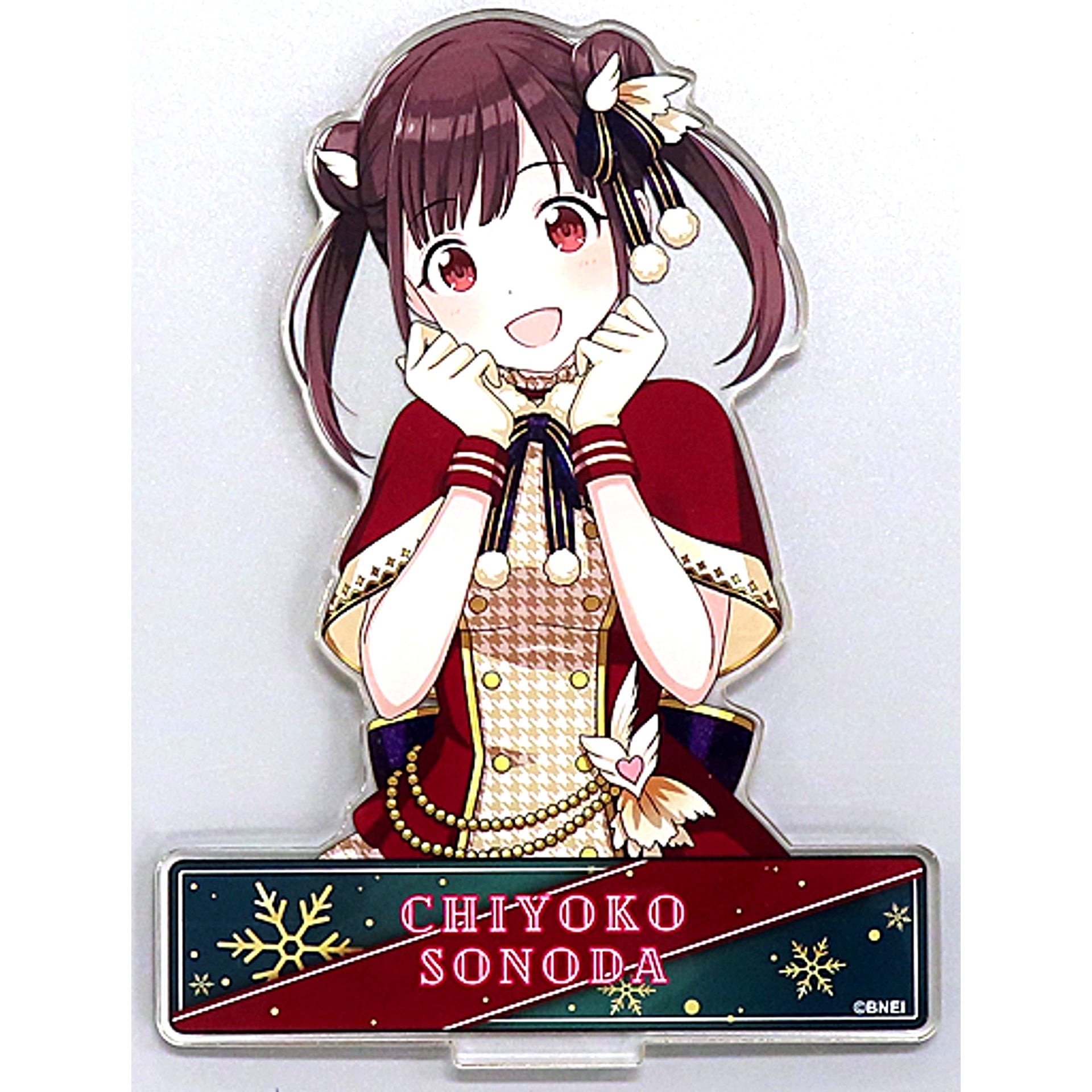 Chiyoko Sonoda THE IDOLM@STER SHINY COLORS Official Acrylic Stand Xmas Party Silent night Ver. [USED]