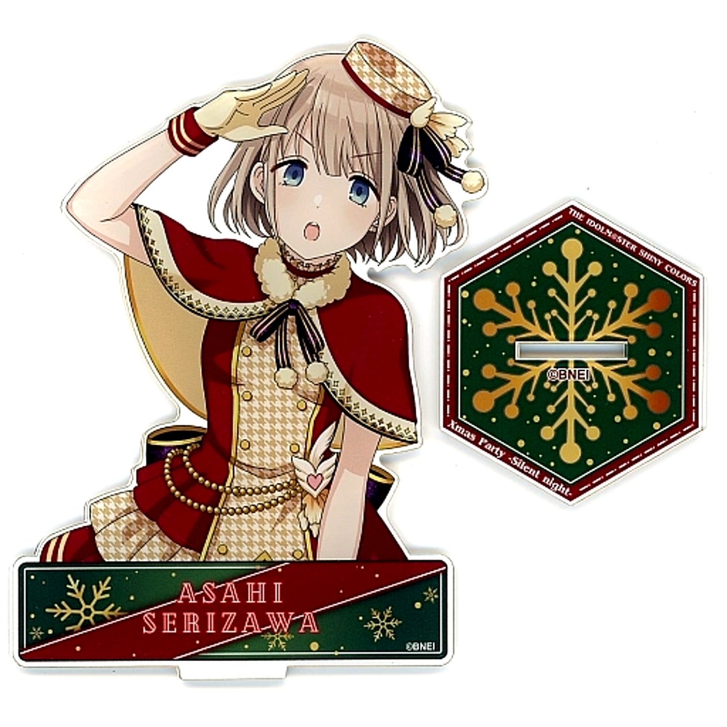 Asahi Serizawa THE IDOLM@STER SHINY COLORS Official Acrylic Stand Xmas Party Silent night Ver. [USED]