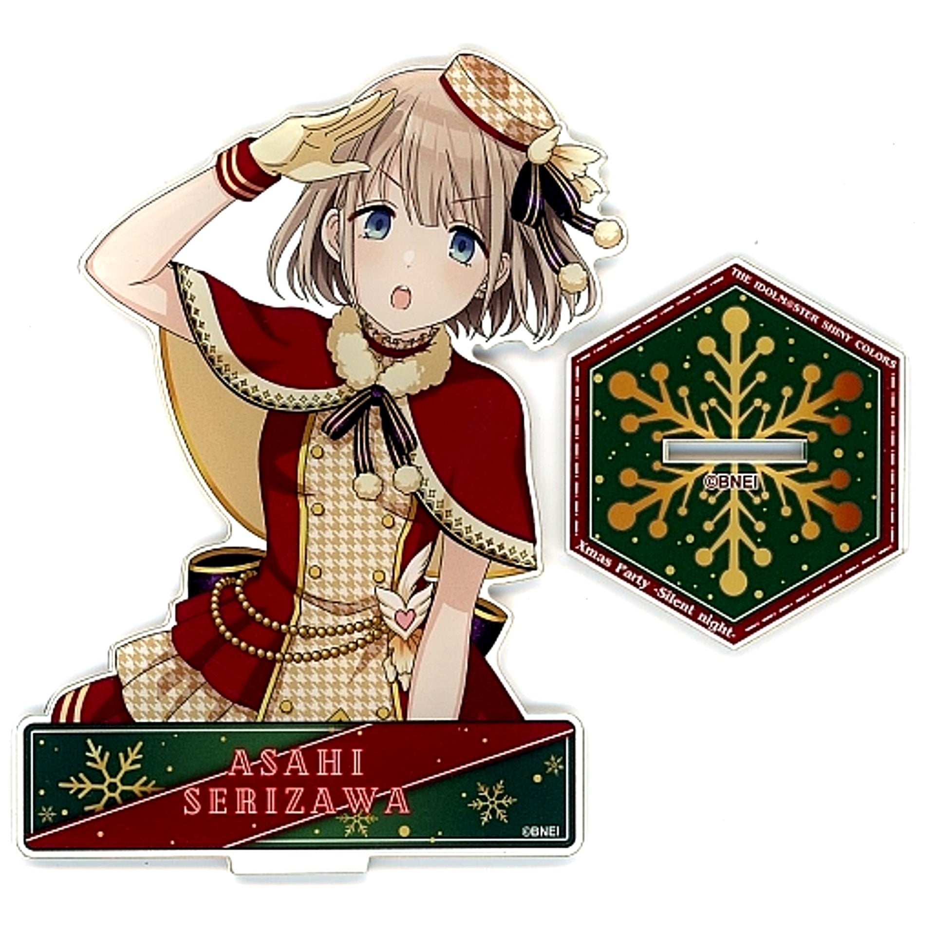 Asahi Serizawa THE IDOLM@STER SHINY COLORS Official Acrylic Stand Xmas Party Silent night Ver. [USED]