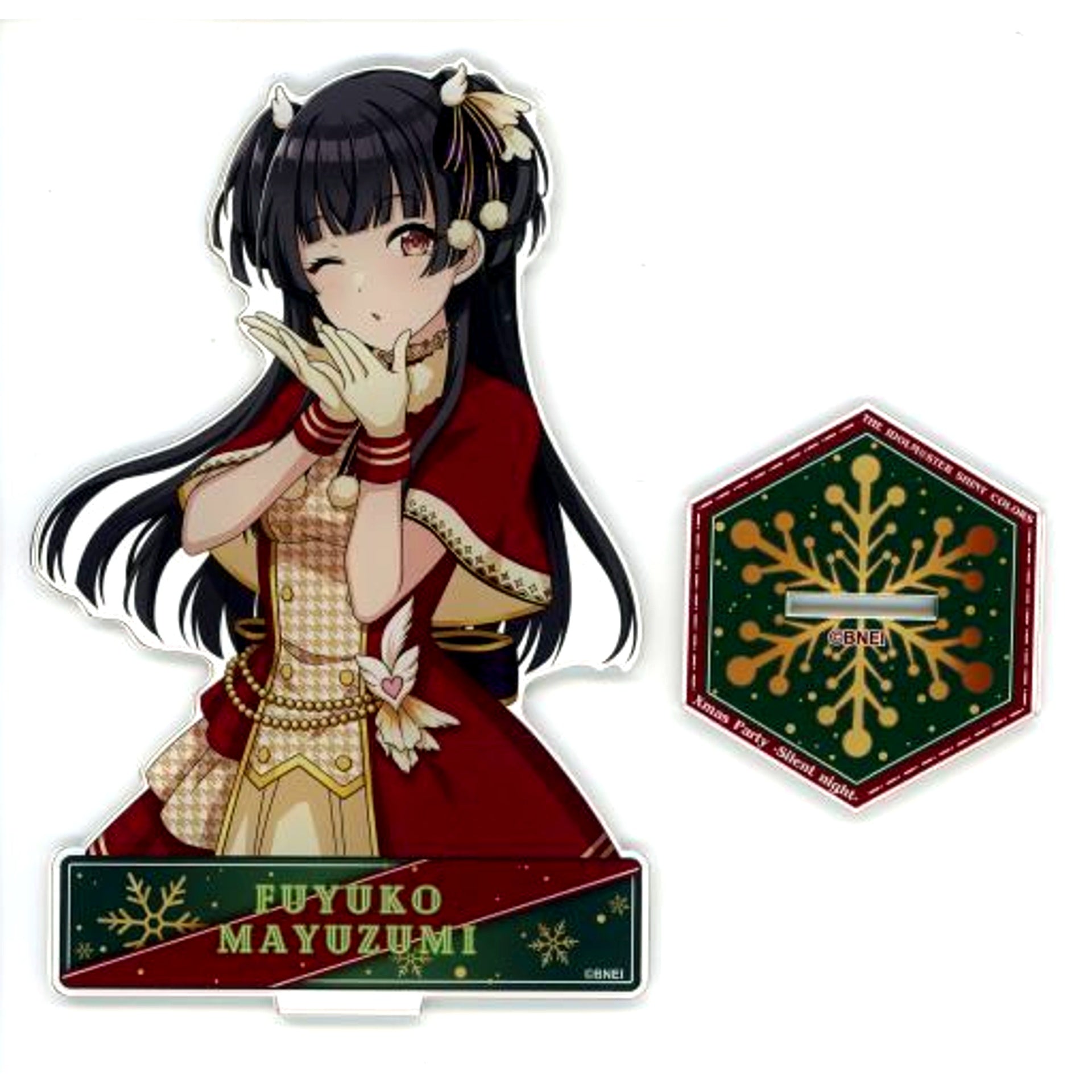 Fuyuko Mayuzumi THE IDOLM@STER SHINY COLORS Official Acrylic Stand Xmas Party Silent night Ver. [USED]