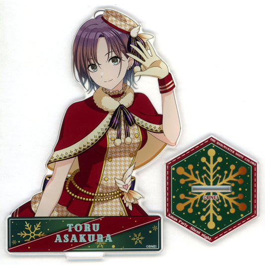 Toru Asakura THE IDOLM@STER SHINY COLORS Official Acrylic Stand Silent night ver. Xmas Party Silent night [USED]