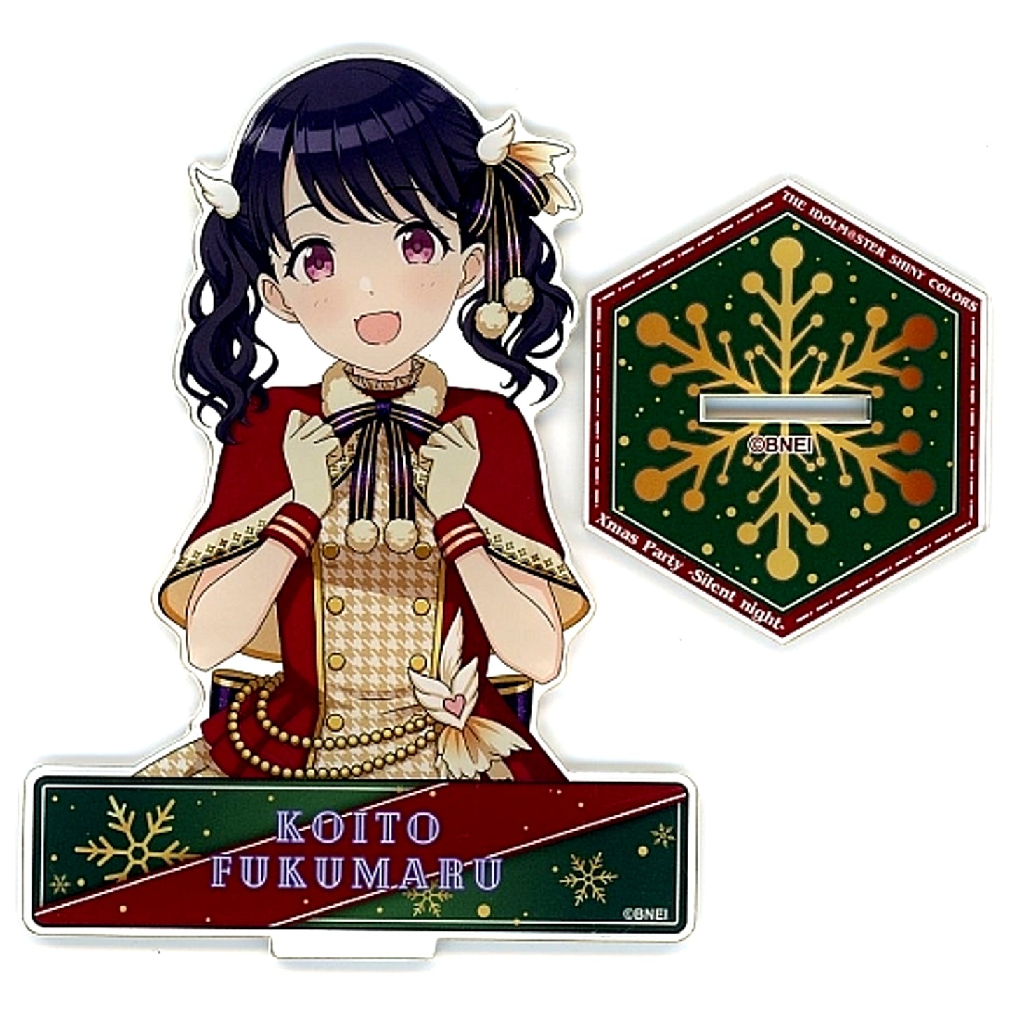 Koito Fukumaru THE IDOLM@STER SHINY COLORS Official Acrylic Stand Xmas Party Silent night Ver. [USED]