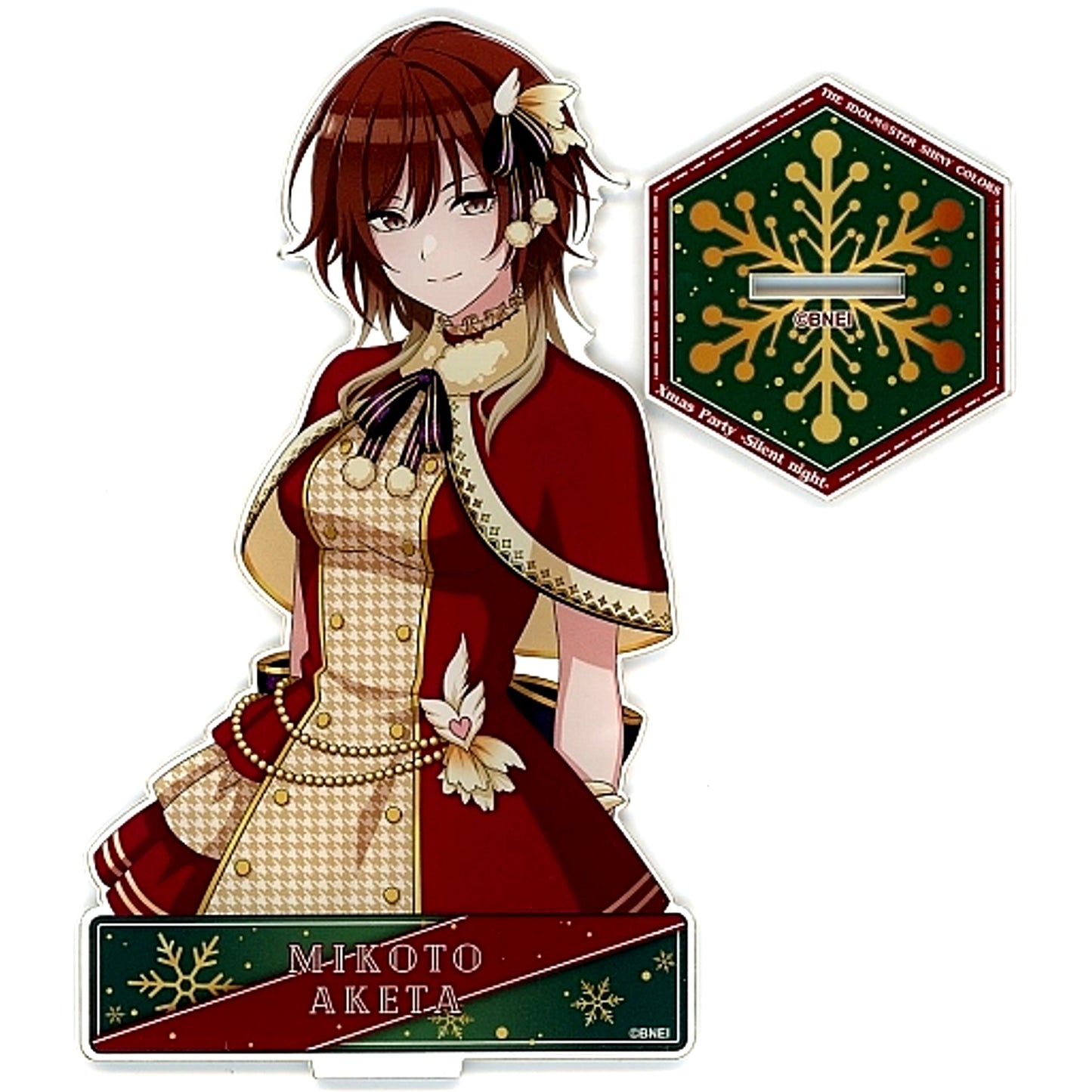 Mikoto Aketa THE IDOLM@STER SHINY COLORS Official Acrylic Stand Xmas Party Silent night Ver. [USED]