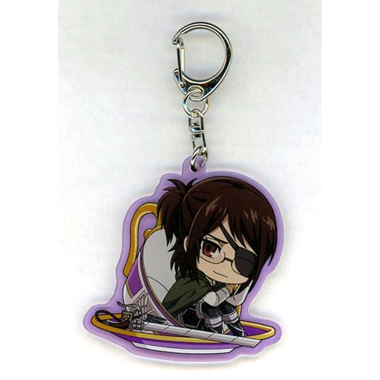 Hange Zoe Attack on Titan Trading Acrylic Keychain Cup In Series 3 [USED]