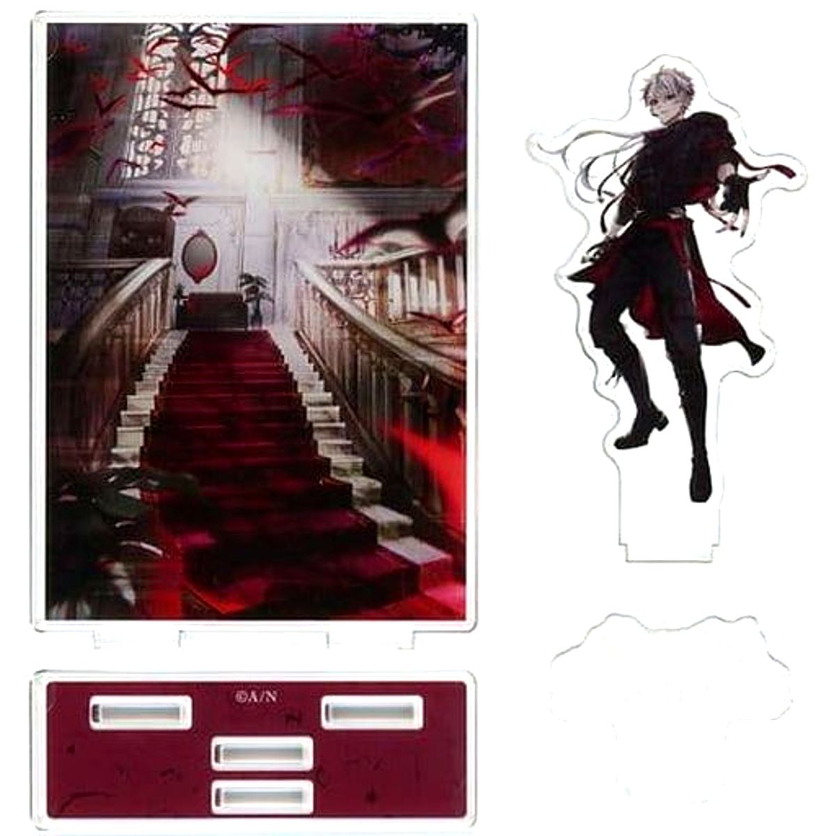 Kuzuha Virtual YouTuber Nijisanji Acrylic Diorama Kuzuha Birthday Event Scarlet Invitation [USED]