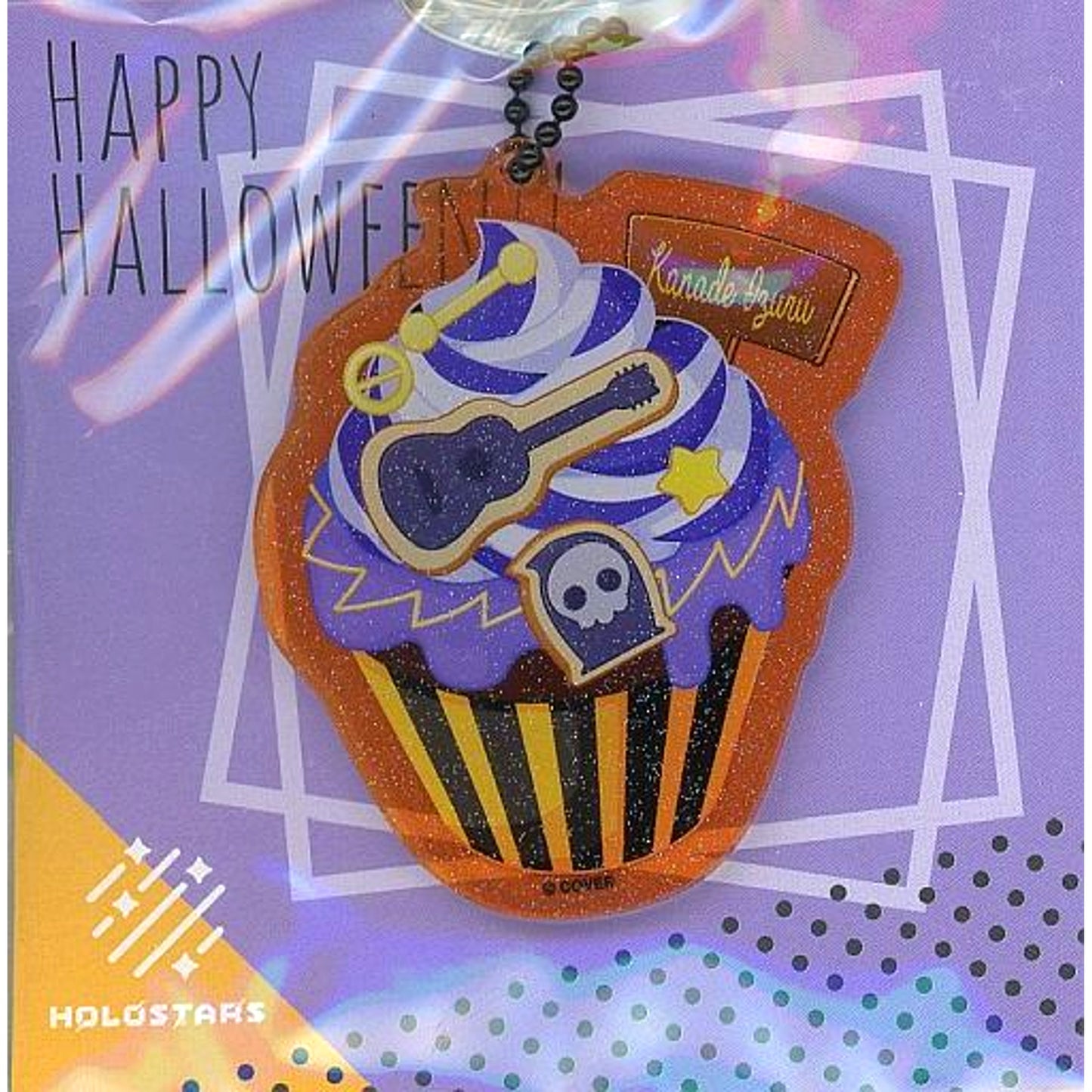 Kanade Izuru Holostars Halloween Cupcake Keychain Halloween 2021 [USED]